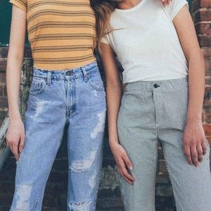 SOLD Brandy Melville striped Tilden pants